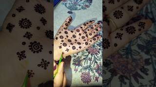 Simple mehndi design✨ shorts mehndi mehndidesign trending [upl. by Beekman]