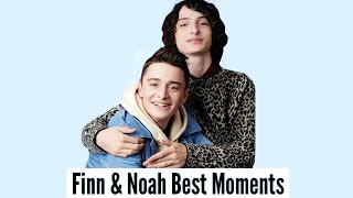 Finn Wolfhard amp Noah Schnapp  Cute Moments [upl. by Eeramit]