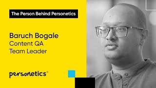 The Person Behind Personetics Baruch Bogale [upl. by Llet]