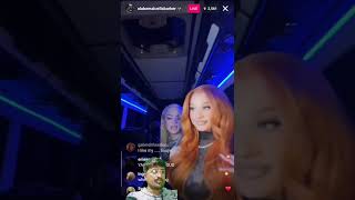 Alabama Barker New Shocking IG LIVE 🔴 With Boyfriend Lil Mabu March 18th 2024 [upl. by Ainatnas]