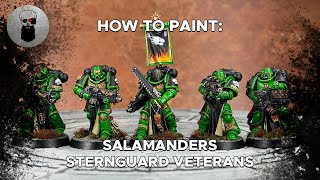 Contrast How to Paint Salamanders Sternguard Veterans [upl. by Shargel]