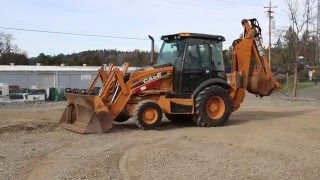 USED LOADER BACKHOE FOR SALE 2011 CASE 580N LOADER BACKHOE EROPS HEATAC ESTICK 4X4 MP BUCKET [upl. by Yttig]