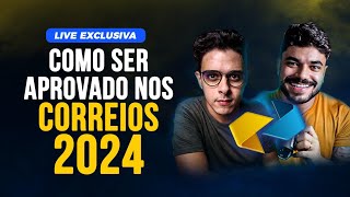 Como Estudar Para O Concurso CORREIOS 2024  Saiba Tudo [upl. by Barnie]