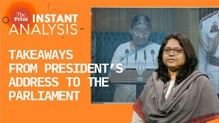 NEET row Emergency CAA 5 takeaways from President Murmu’s address to Parliament InstantAnalysis [upl. by Aidualk176]