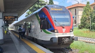 TRENI sulla MILANO  GALLARATE  Stazioni di Rho Fiera Milano amp Gallarate [upl. by Asiek]