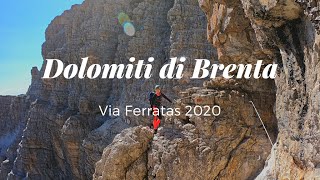 Dolomiti di Brenta 2020 GoPro74K [upl. by Knick]