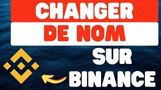 Comment changer de nom sur Binance [upl. by Sioux]