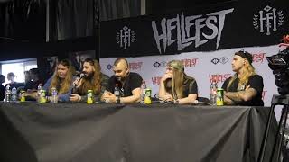 Sabaton press conference at Hellfest 2022 [upl. by Priestley778]