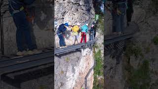 Zhangjiajie Grand Canyon Glass Bridge Bungee Jumping First Person View 25 [upl. by Jaynes]