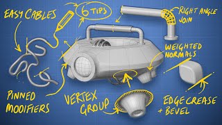 6 Blender HardSurface Modeling Tricks I Wish I Knew Earlier [upl. by Pavlov]