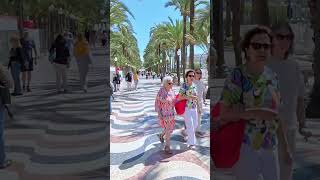 4K Alicante Spain  Walking Tour 2023 [upl. by Neelyhtak]