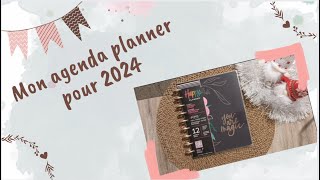 Mon agenda planner pour 2024  ORGANISATION ‐ [upl. by Tewfik812]