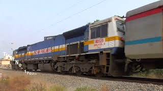 Hyderabad Deccan  Hisar Weekly Express via Sikar Junction [upl. by Durrace]