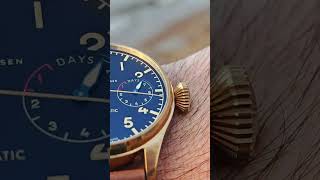 IWC Big Pilot bronze Limited Edtion watch luxurywatches watch iwcpilot iwcwatches [upl. by Sorodoeht]