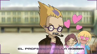 El Professor Odd Della Robbia  TimelapseDigitalPainting Code Lyoko [upl. by Dnomra345]