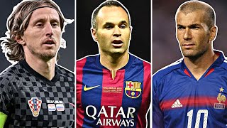 Top 10 Greatest Football Midfielders Of All Time [upl. by Kristin562]