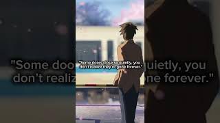 Shadows Silence and Secrets anime realityoflife manga quotesaboutlife quotes animeedit fyp [upl. by Annil]