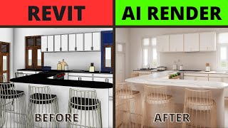 How to Achieve Stunning Interior AI Rendering for Revit Unleashing the Power of AI Rendering [upl. by Ardella]