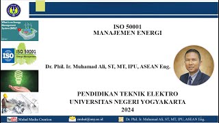 Pelatihan Sistem Manajemen Energi ISO 50001 [upl. by Frech333]