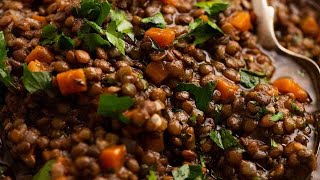 French Lentil Ragout Puy lentil side dish [upl. by Tadeas910]