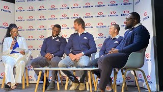 Eben Etzebeth Cheslin Kolbe Siya Kolisi and Beast Mtawarira revealed as ENGEN ambassadors [upl. by Eugenie]