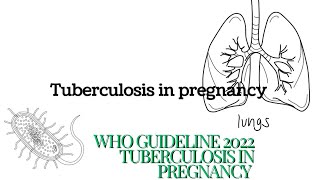 Tuberculosis in pregnancy WHO guideline 2022 obgyneLearning [upl. by Filbert]