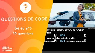 Code de la route  questions gratuites  Codes Rousseau 2024 [upl. by Eittol]