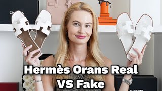 Hermès Orans Real VS Fake 🩴  Learn How to Spot the Differences [upl. by Rramed]