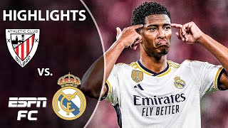 🚨 JUDE BELLINGHAM DEBUT 🚨 Athletic Bilbao vs Real Madrid  LaLiga Highlights  ESPN FC [upl. by Alocin]