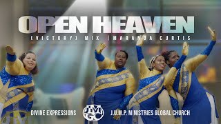 Open Heaven Victory Mix  Maranda Curtis  Dance Cover  Divine Expressions  241006S [upl. by Ryon]