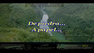 DE PIEDRA A PAPEL  CARIN LEON KARAOKE COVER [upl. by Anauqat385]