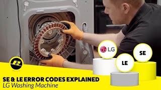 Fix LG Washing Machine SE or LE Error Codes in Minutes [upl. by Paine]