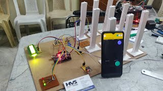 Transmission Line Fault Detection using Blink IOT App [upl. by Eneli]