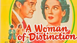 A Woman of Distinction 1950 HD Full Movie  Comedy  Rosalind Russell Ray Milland Edmund Gwenn [upl. by Ahsitauq]