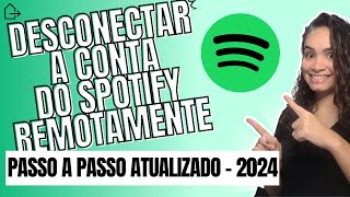 Como Desconectar o Spotify de Outros Dispositivos [upl. by Drahser]