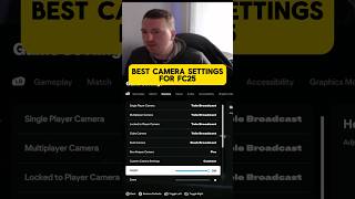 Best camera settings to use on FC25 📷 fc25 eafc [upl. by Annodal]