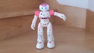 Dancing robot toy Gesture control remote control [upl. by Acinhoj]