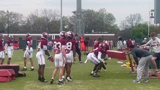 Alabama Football Practice Viewing Period  Thursday March 21 2024 [upl. by Gnehp]