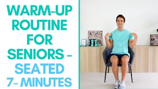 NEW SEATED Warm Up For Seniors  More Life Health [upl. by Yrrab]