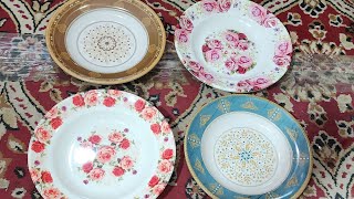 Melamine Dinner Set 82pc Fancy Set 82pc price 4500 Subscribe my youtube chainnal 9247237761 order [upl. by Vannie]