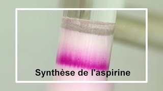 Synthèse de laspirine [upl. by Alacim]