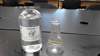 hexane and vegetable oil [upl. by Musetta]