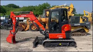 2015 KUBOTA U354 MINI EXCAVATOR [upl. by Heall]