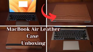 Amazon MacBook Air M1 Leather Case amazon apple macbookairleather [upl. by William]