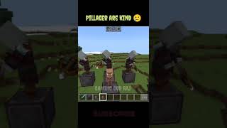 Pillager are kind 🥲 minecraft minecraftshorts [upl. by Nerti]