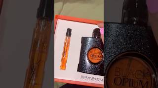 New perfume full size travel size and ysl mScara [upl. by Artenal]