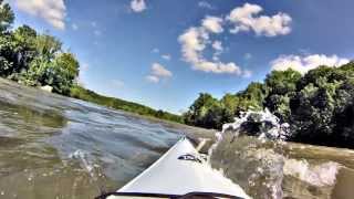 Potomac River Kayak Timelapse  June 22 2013 GoPro Hero 3  HD [upl. by Seavey]