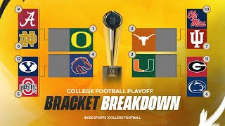 Week 13 College Football Playoff Rankings REVEALED  Full breakdown of the 12team bracket amp MORE [upl. by Gnay914]