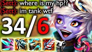 TRISTANA DELETES TANKS RIOT PLS NERF HER [upl. by Annatsirhc]