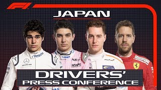 2018 Japanese Grand Prix Press Conference Highlights [upl. by Lenoil]